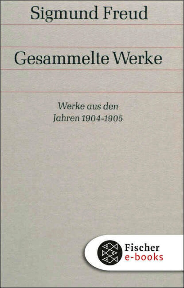 Buchcover für Werke aus den Jahren 1904-1905