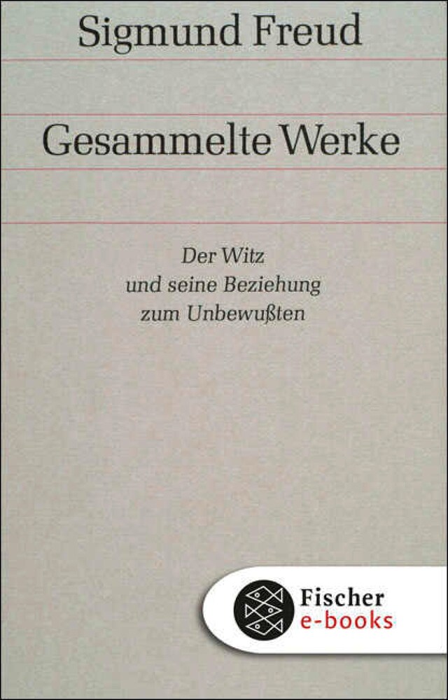 Buchcover für Der Witz und seine Beziehung zum Unbewußten