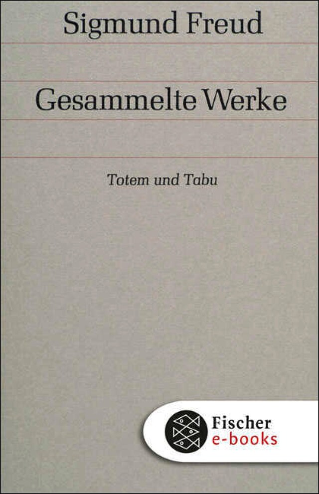 Buchcover für Totem und Tabu