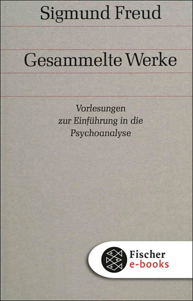 Boekomslag van Vorlesungen zur Einführung in die Psychoanalyse