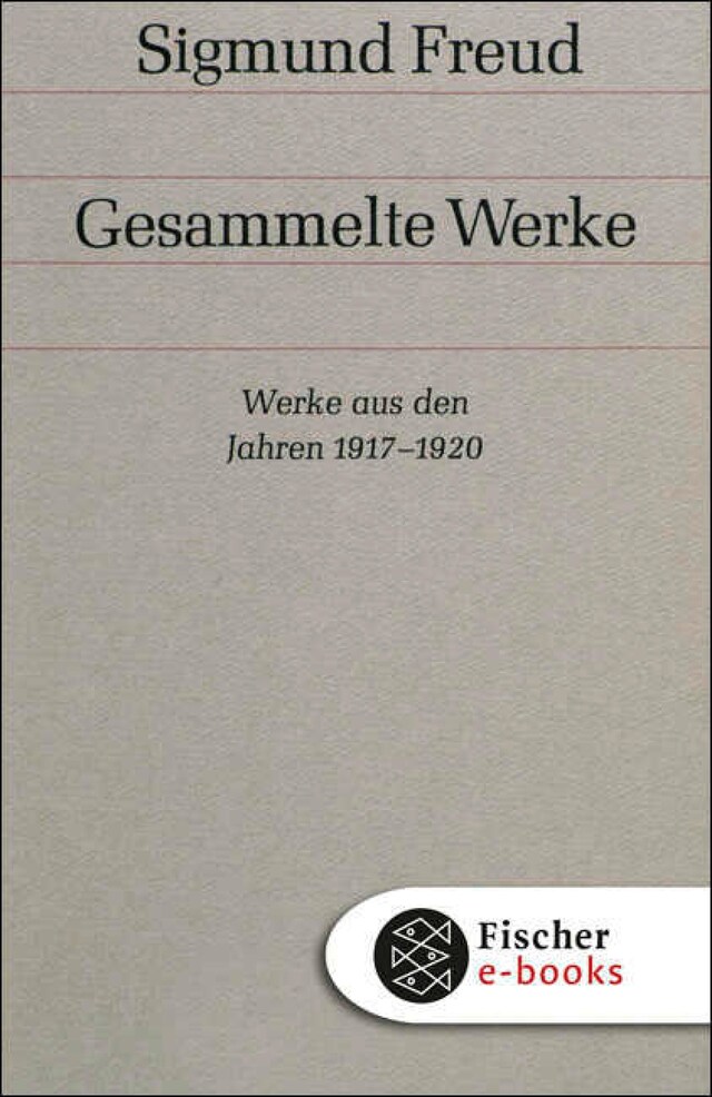 Buchcover für Werke aus den Jahren 1917-1920