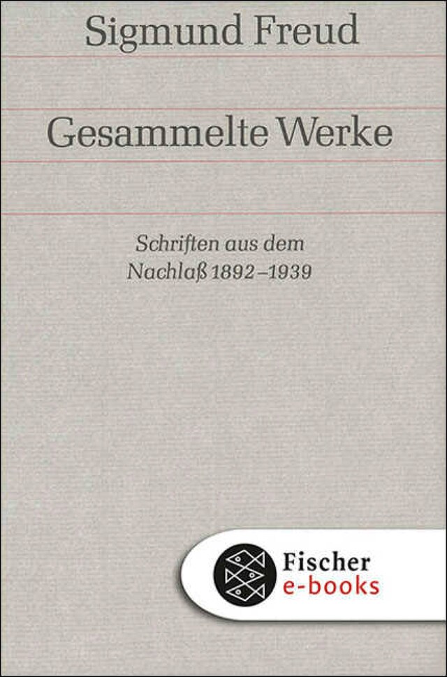 Buchcover für Schriften aus dem Nachlaß 1892-1938