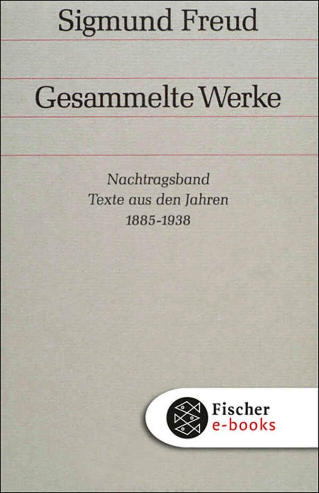 Bokomslag for Nachtragsband: Texte aus den Jahren 1885 bis 1938