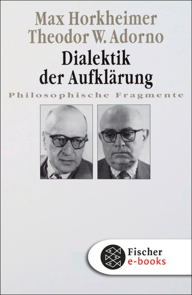 Book cover for Dialektik der Aufklärung