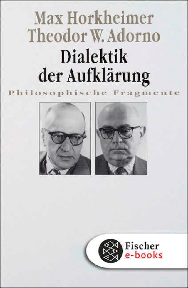 Book cover for Dialektik der Aufklärung