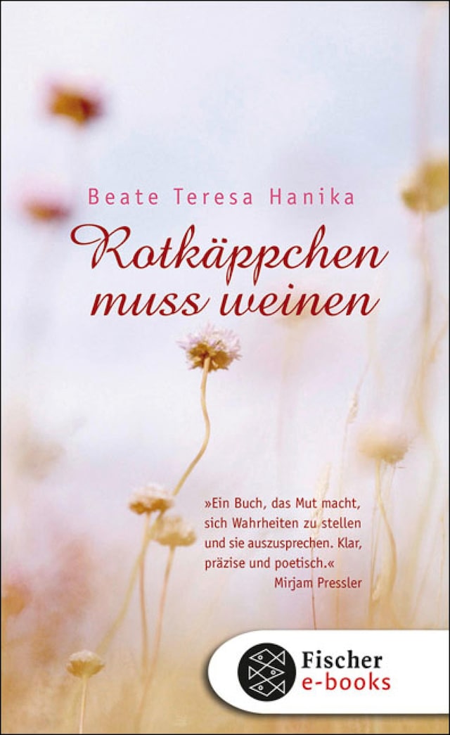 Book cover for Rotkäppchen muss weinen