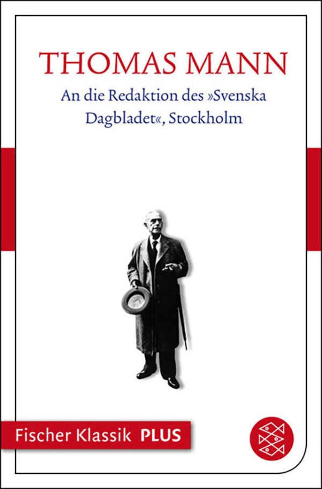 Kirjankansi teokselle An die Redaktion des »Svenska Dagbladet«, Stockholm