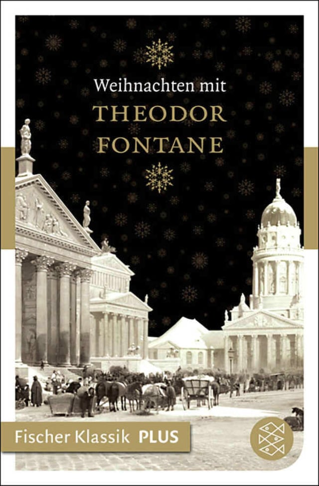 Buchcover für Weihnachten mit Theodor Fontane