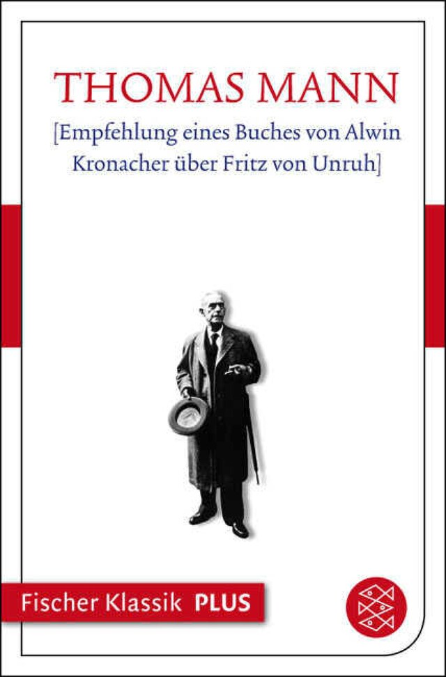 Book cover for [Empfehlung eines Buches von Alwin Kronacher über Fritz von Unruh]