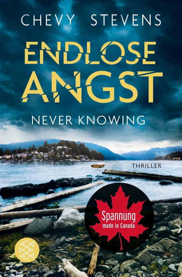 Book cover for Never Knowing - Endlose Angst