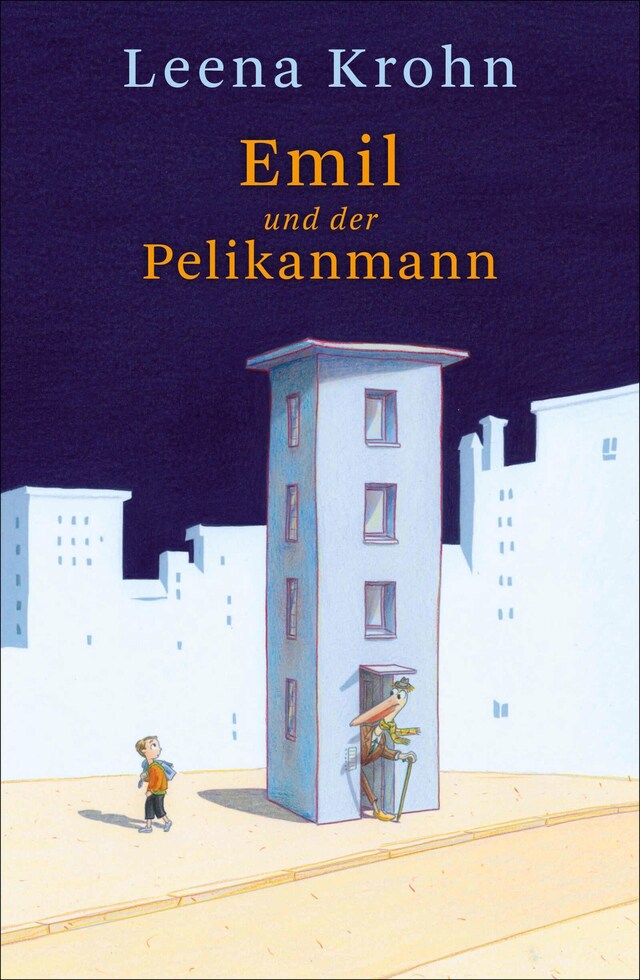 Copertina del libro per Emil und der Pelikanmann