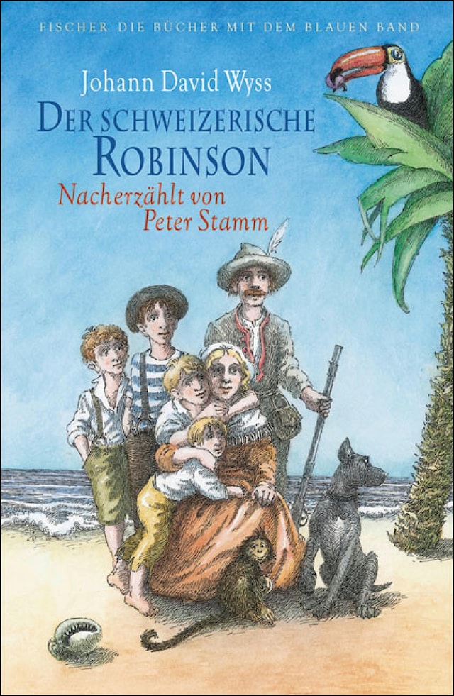Book cover for Der schweizerische Robinson. Nacherzählt von Peter Stamm