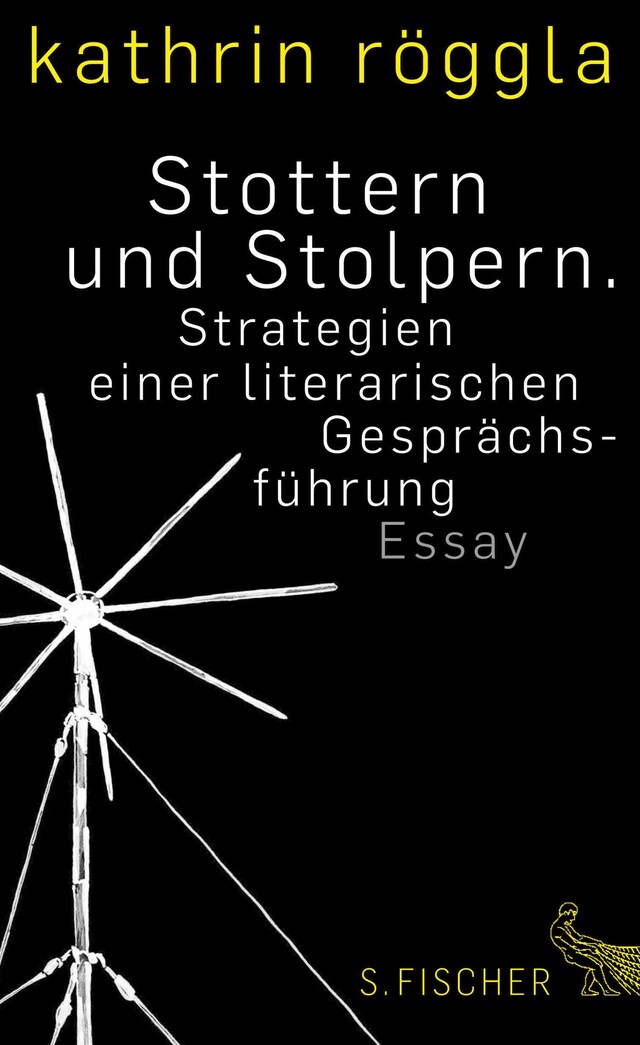 Book cover for Stottern und Stolpern. Strategien einer literarischen Gesprächsführung