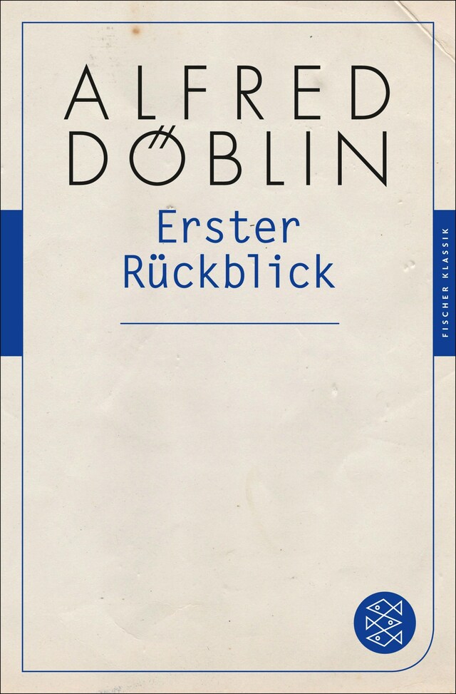 Book cover for Erster Rückblick