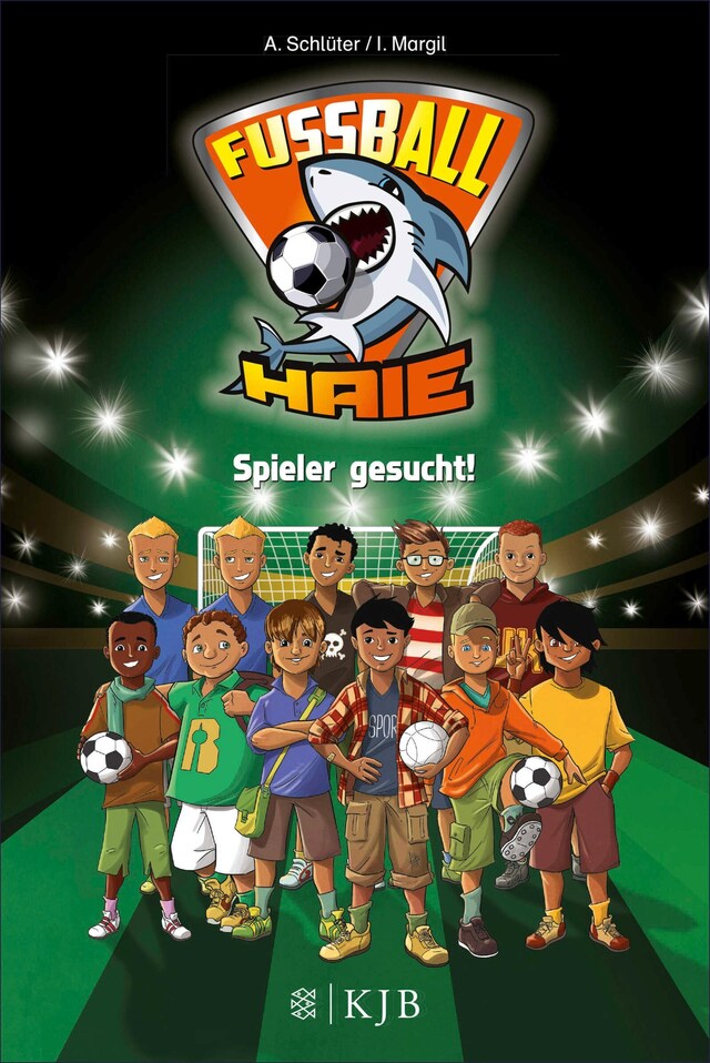 Portada de libro para Fußball-Haie: Spieler gesucht!