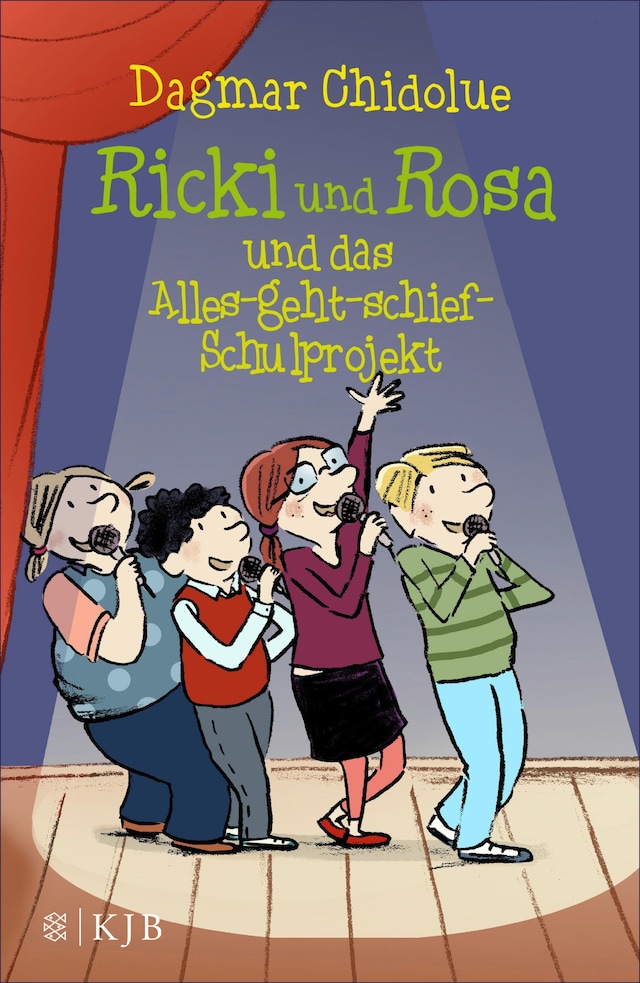 Buchcover für Ricki und Rosa und das Alles-geht-schief-Schulprojekt