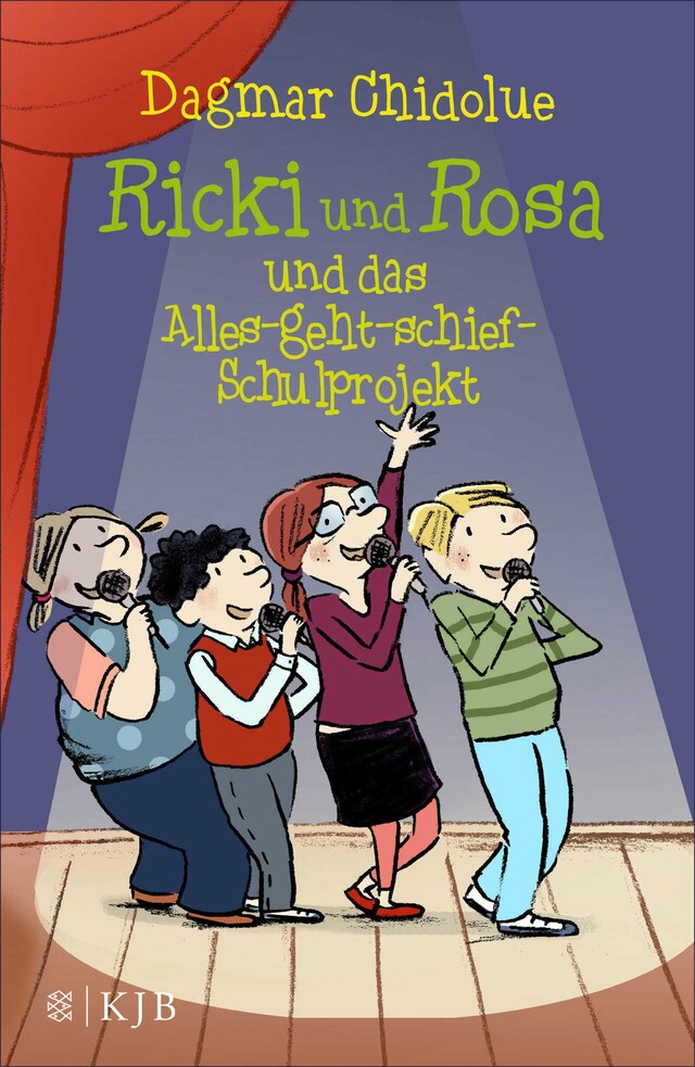 Book cover for Ricki und Rosa und das Alles-geht-schief-Schulprojekt