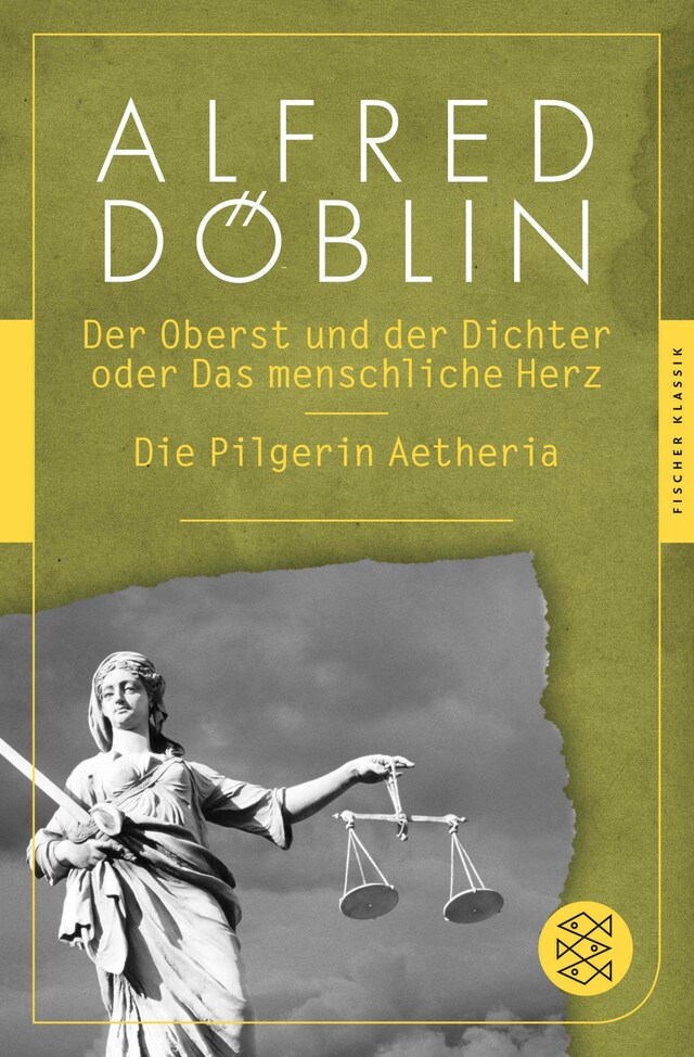 Kirjankansi teokselle Der Oberst und Dichter oder Das menschliche Herz / Die Pilgerin Aetheria