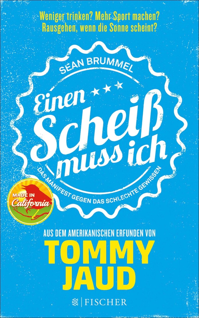 Buchcover für Sean Brummel: Einen Scheiß muss ich