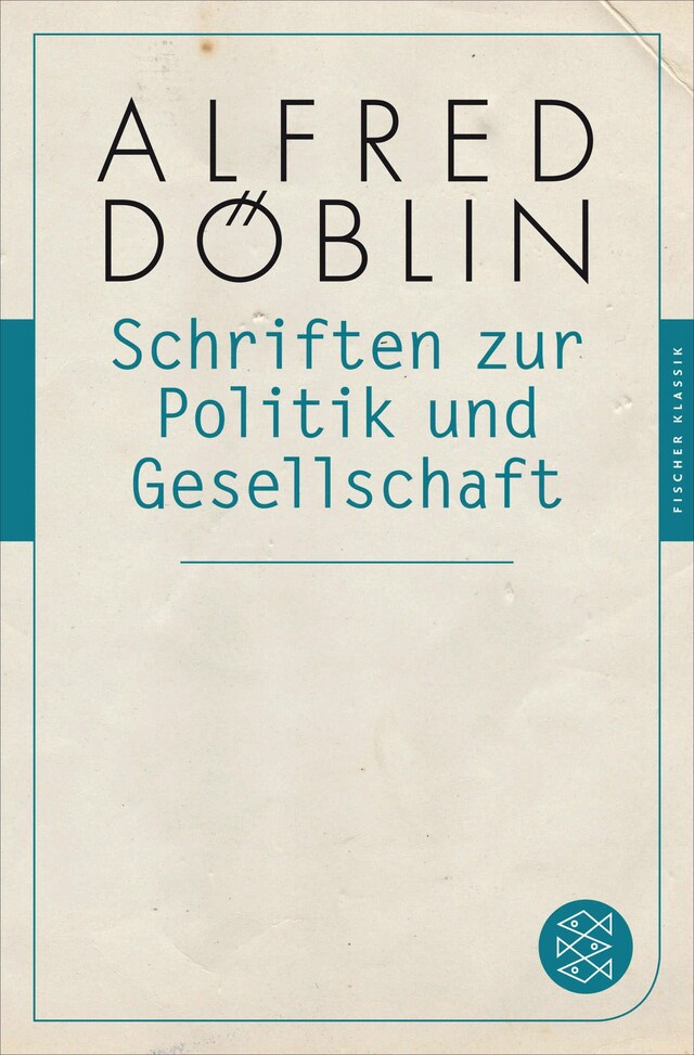 Kirjankansi teokselle Schriften zur Politik und Gesellschaft