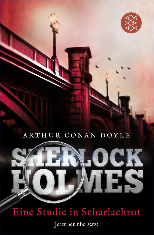 Portada de libro para Sherlock Holmes - Eine Studie in Scharlachrot