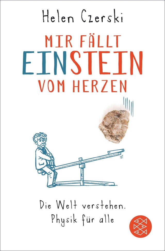 Kirjankansi teokselle Mir fällt Einstein vom Herzen