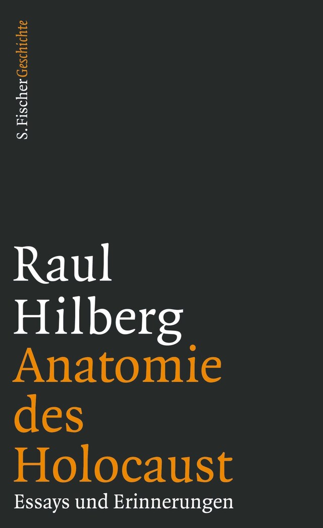 Buchcover für Anatomie des Holocaust