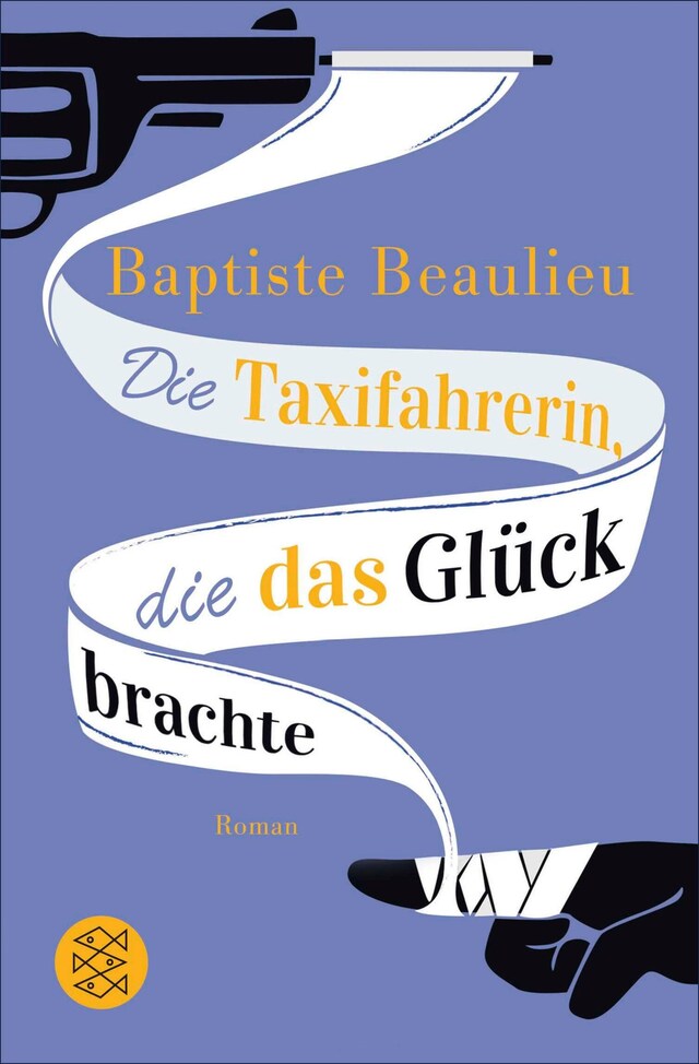 Boekomslag van Die Taxifahrerin, die das Glück brachte