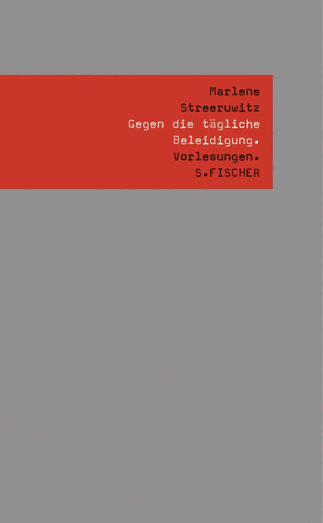 Bokomslag för Gegen die tägliche Beleidigung.