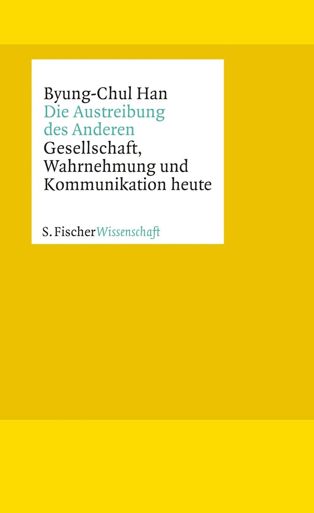 Book cover for Die Austreibung des Anderen