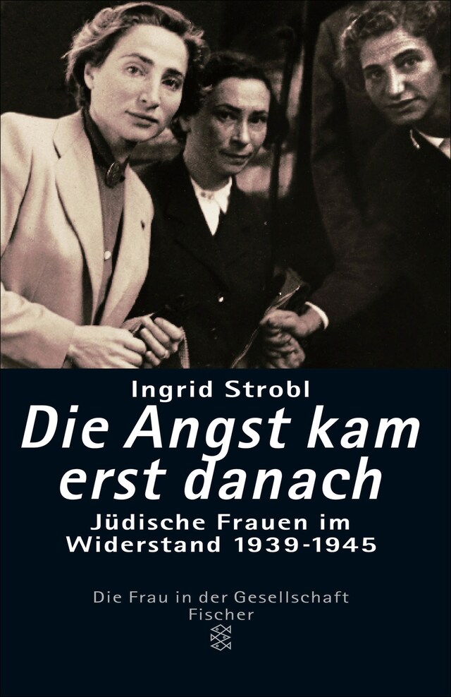 Book cover for Die Angst kam erst danach
