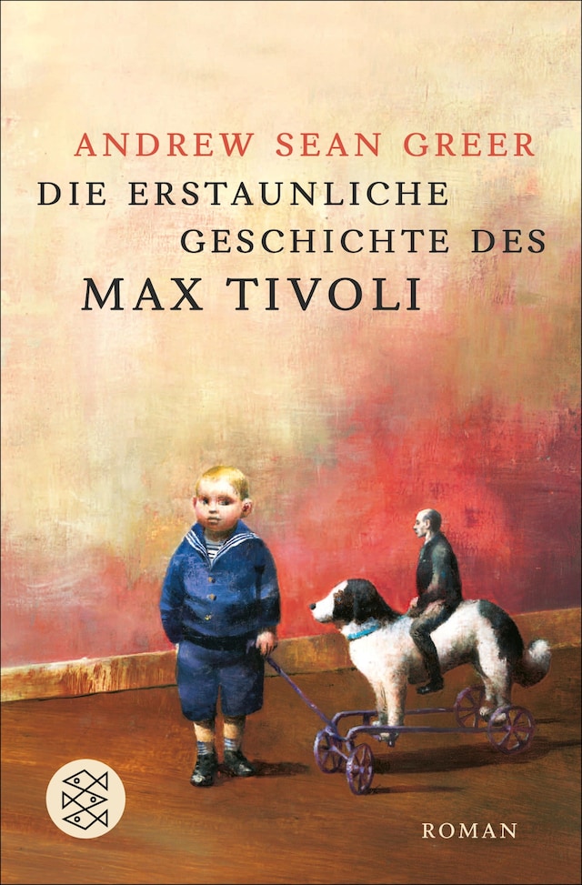 Kirjankansi teokselle Die erstaunliche Geschichte des Max Tivoli