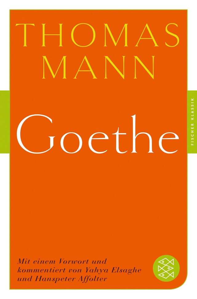 Okładka książki dla Goethe
