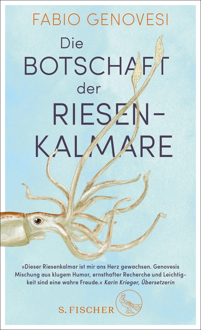 Book cover for Die Botschaft der Riesenkalmare