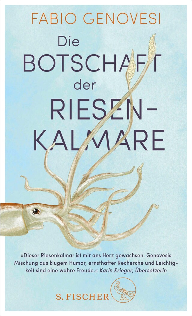 Portada de libro para Die Botschaft der Riesenkalmare