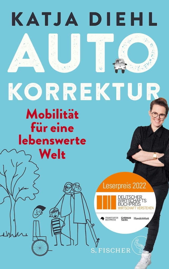 Kirjankansi teokselle Autokorrektur – Mobilität für eine lebenswerte Welt