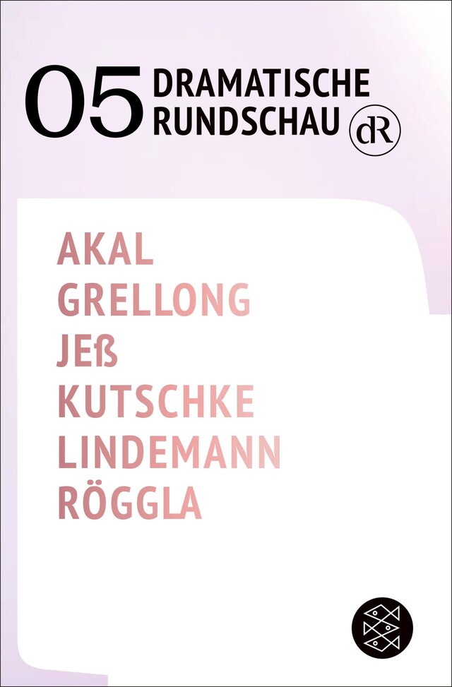 Boekomslag van Dramatische Rundschau 05
