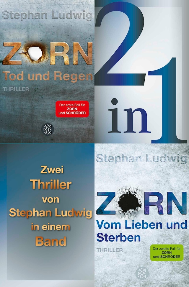 Book cover for Tod und Regen / Vom Lieben und Sterben - Zwei Zorn-Thriller in einem Band