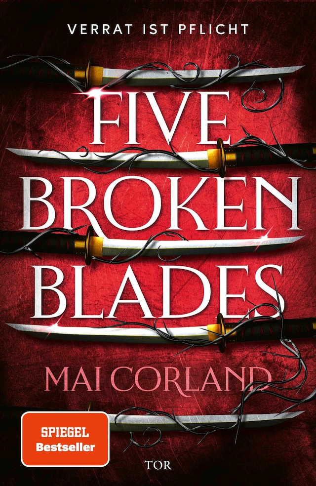 Book cover for Five Broken Blades