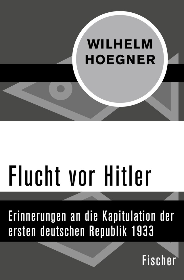 Boekomslag van Flucht vor Hitler