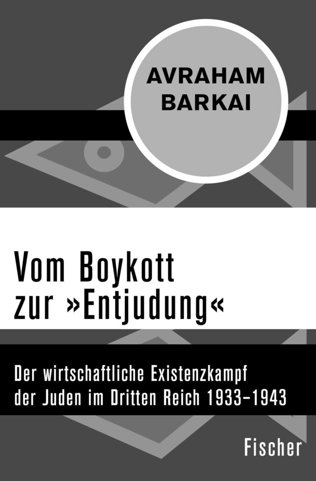 Boekomslag van Vom Boykott zur »Entjudung«