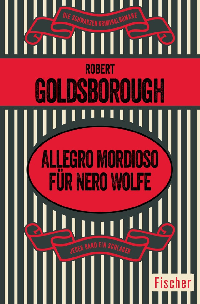 Boekomslag van Allegro mordioso für Nero Wolfe