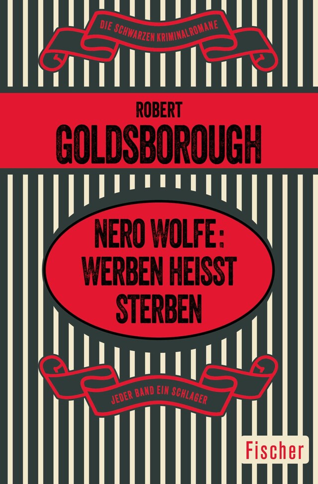 Buchcover für Nero Wolfe: Werben heißt Sterben