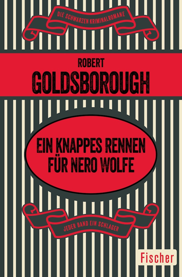 Book cover for Ein knappes Rennen für Nero Wolfe