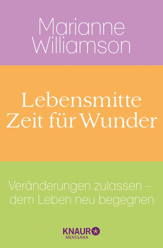 Portada de libro para Lebensmitte - Zeit für Wunder