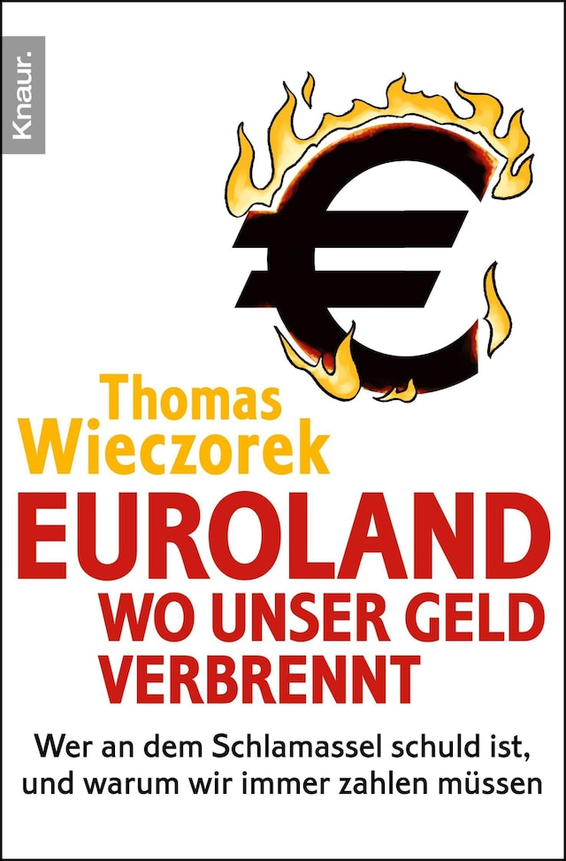 Bokomslag för Euroland: Wo unser Geld verbrennt