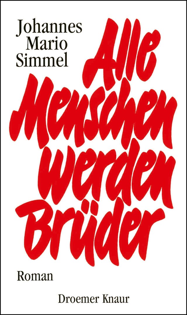 Book cover for Alle Menschen werden Brüder