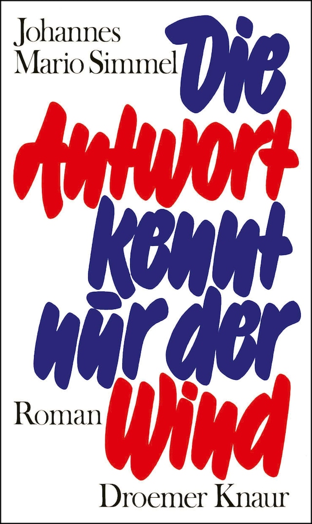 Book cover for Die Antwort kennt nur der Wind