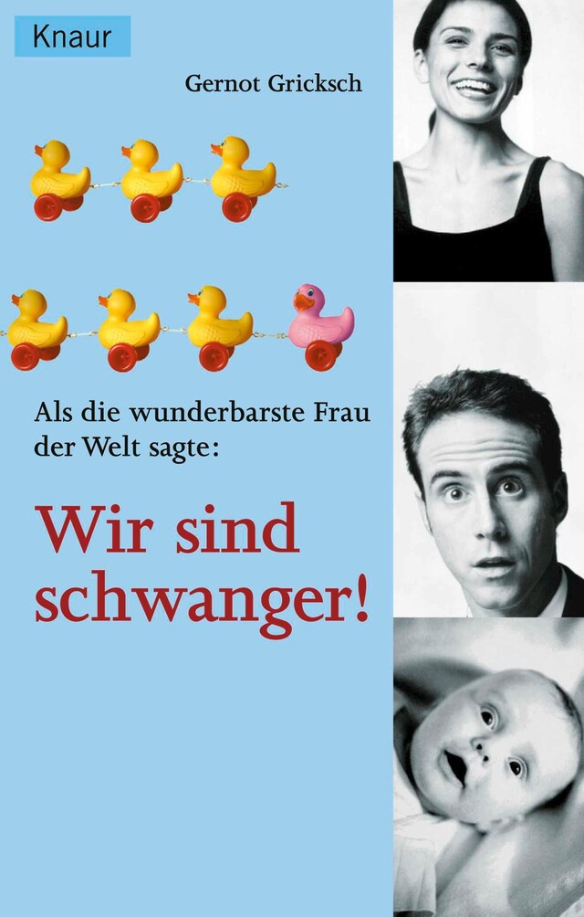 Book cover for Als die wunderbarste Frau der Welt sagte: Wir sind schwanger!