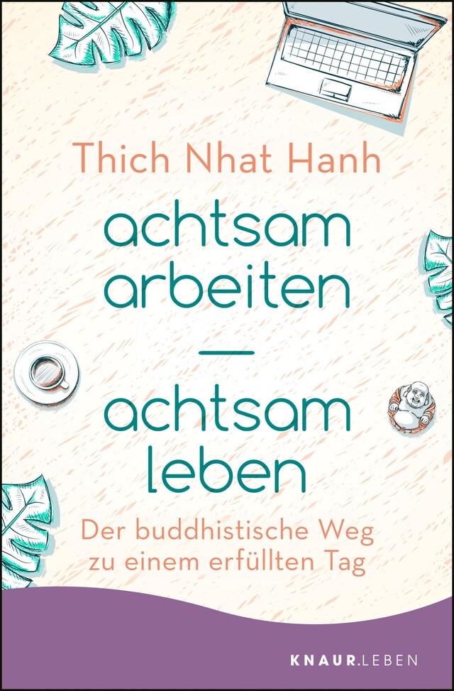 Couverture de livre pour achtsam arbeiten achtsam leben